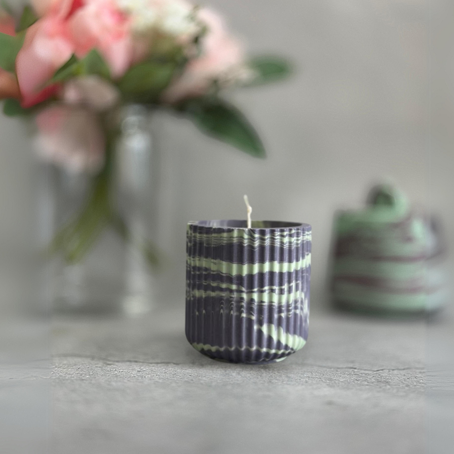 Fluted Candle